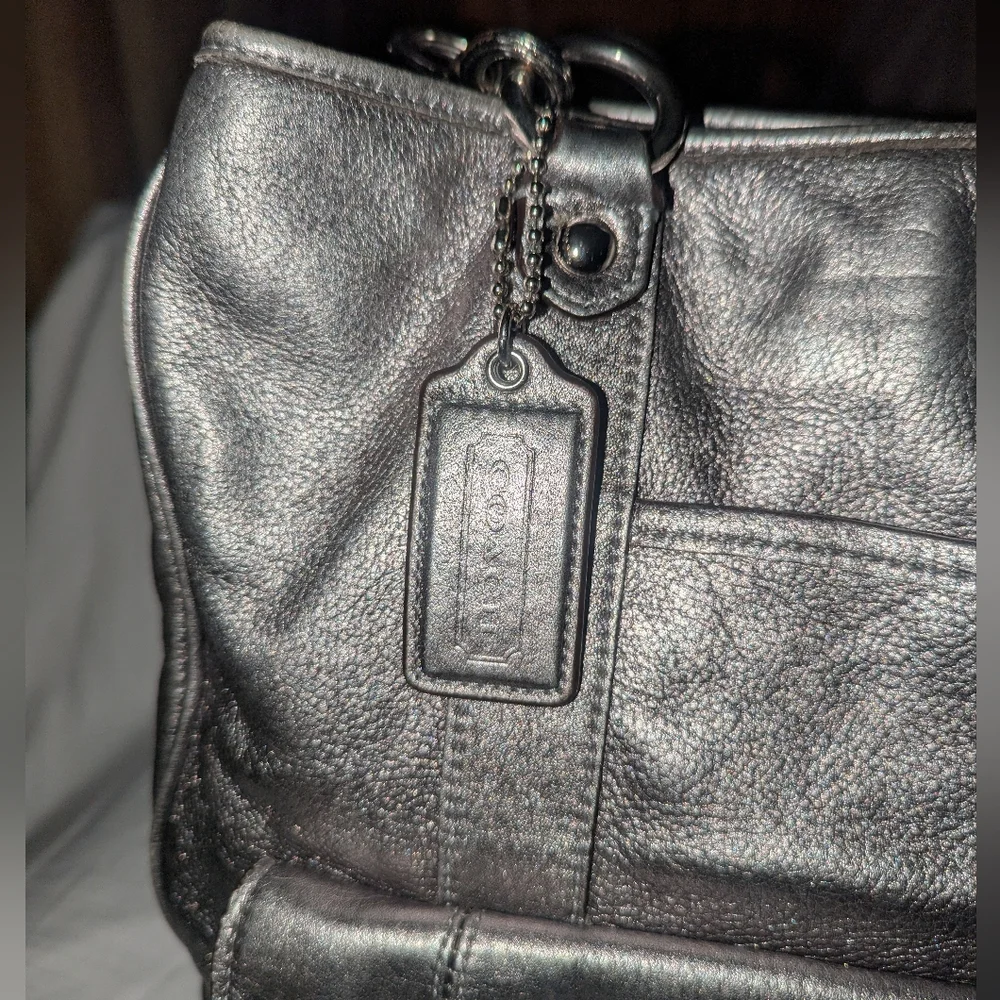 Coach stylish metallic